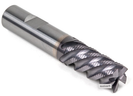 3 flute end mill HSS Co8 - 30° Helix - Roughing