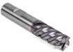 3 flute end mill HSS Co8 - 30° Helix - Roughing