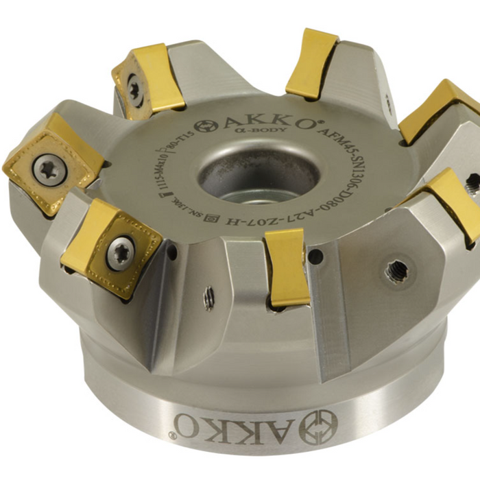 AKKO milling cutters you mentioned, equivalent to Taegutec's TFM45SN-R-13