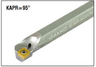 SCLCR/L Boring Bar steel body 3xL/D using CCMT ISO insert