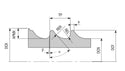 whirling insert ISO5835 "turbo threading" for medical screw application | t09hahbwhirling | Whirling "turbo threading" | AKKO