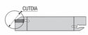 using AKKO insert AGD-MT and AGD-MR | aklk32akko | Blade for part off | AKKO